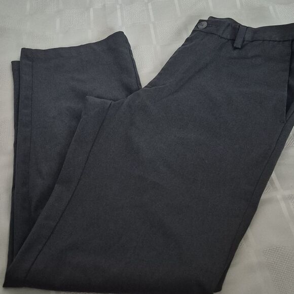 Haggar Men's Charcoal Dress Pants - Picture 14 of 16